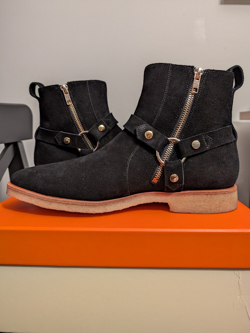 Men's New Republic Black Barnett Boots
